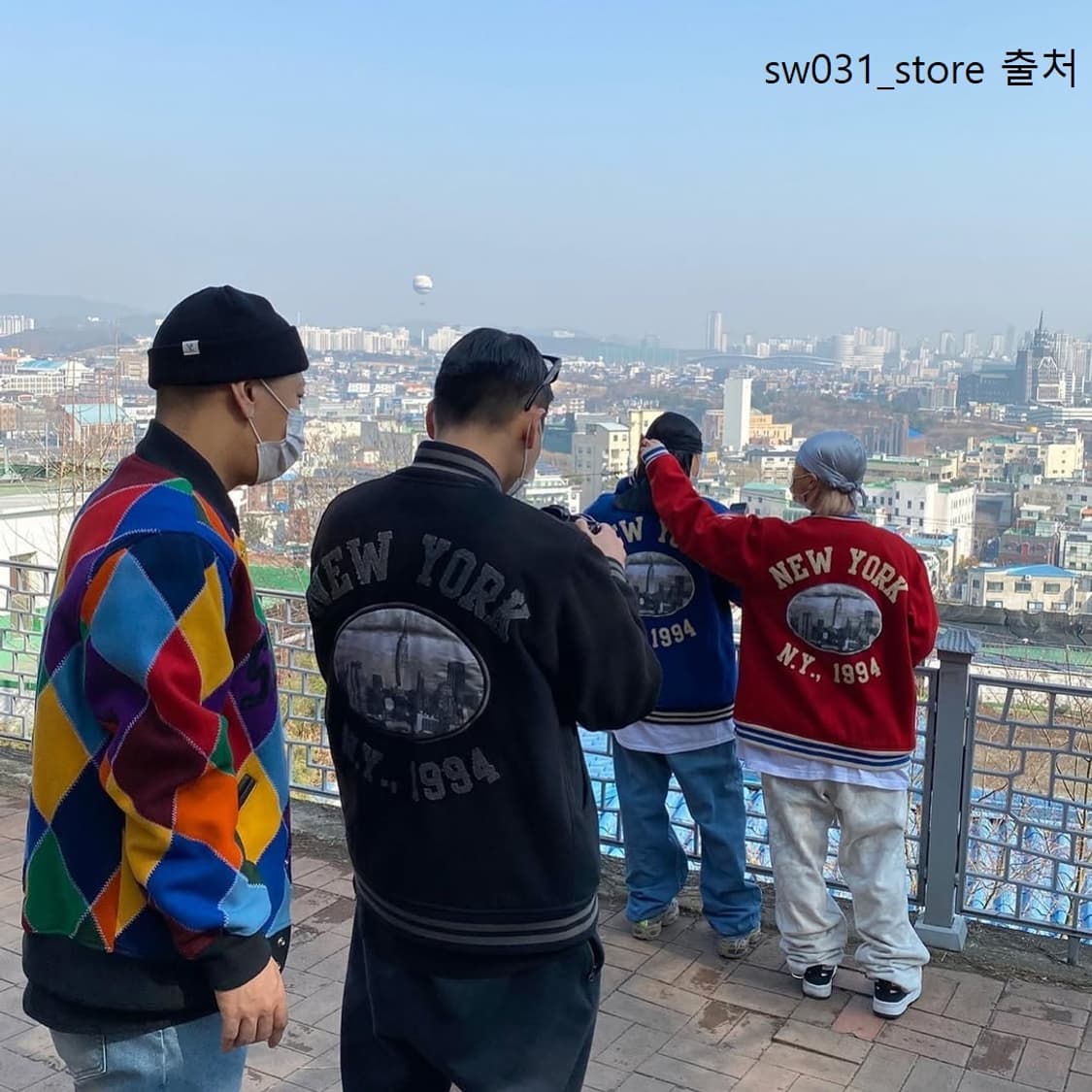 슈프림 뉴욕 1994 스타장 바시티 자켓 블랙 상품이미지9