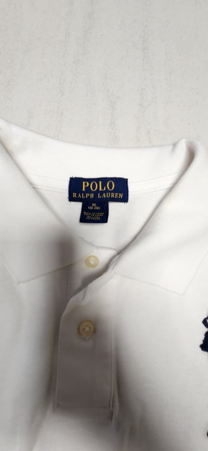 폴로 빅포니 화이트 pk XL(18-20) 상품이미지2