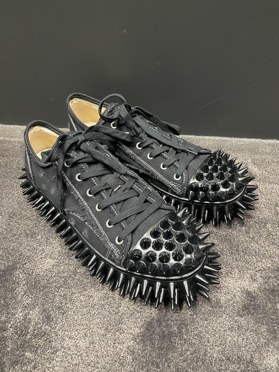 CANVAS SNEAKER 스파이키 캔버스 스니커즈 상품이미지7