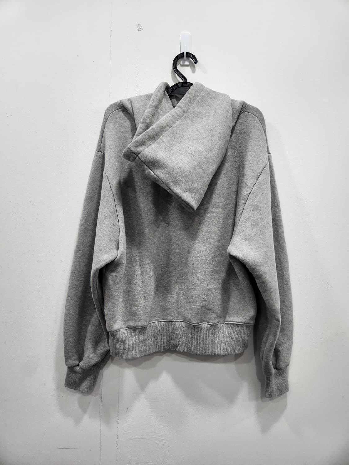 LOW GAUGE 고양이 프린팅 후드티 그레이 여성 90사이즈 상품이미지3