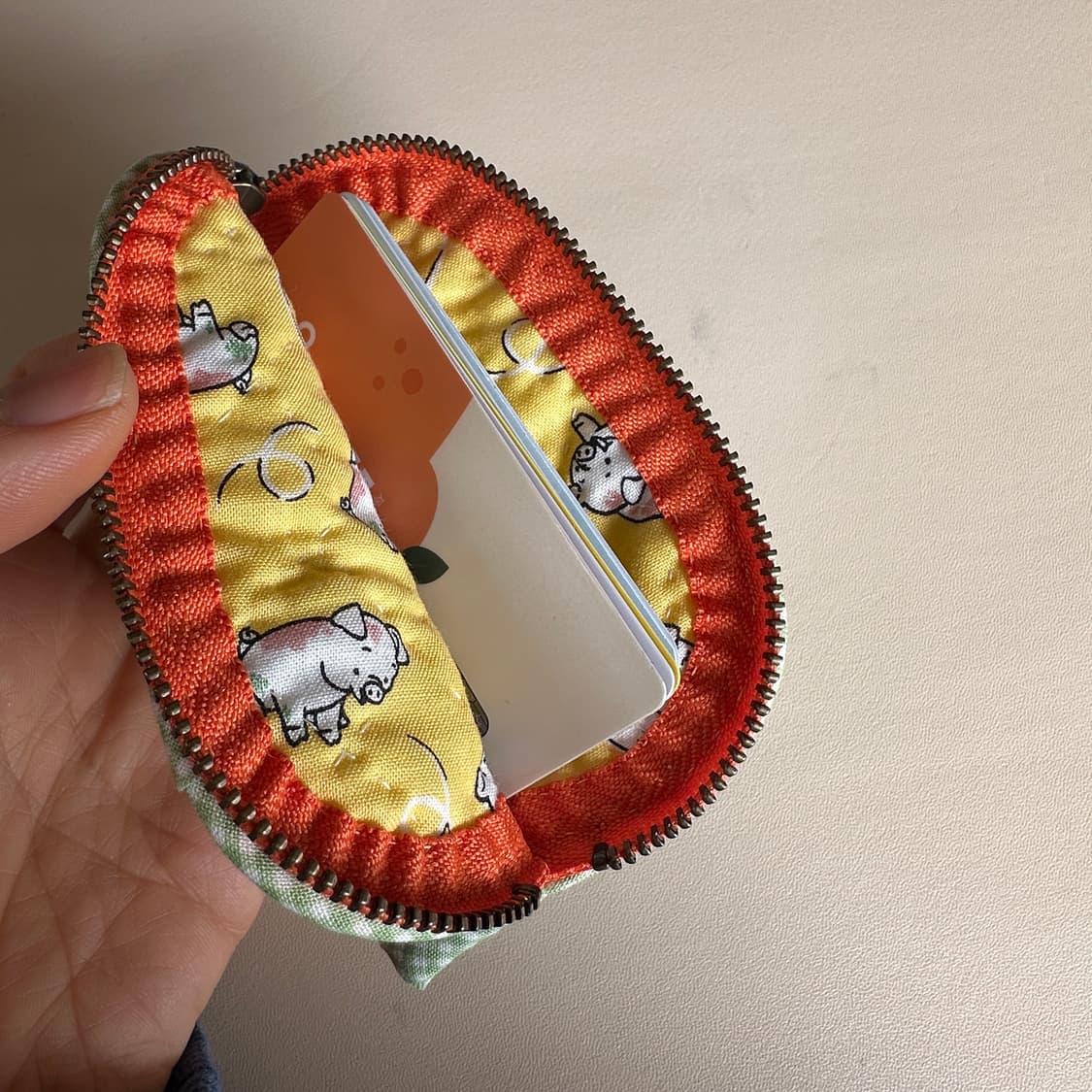 퀼트 지갑 / 작은 손 지갑 상품이미지4