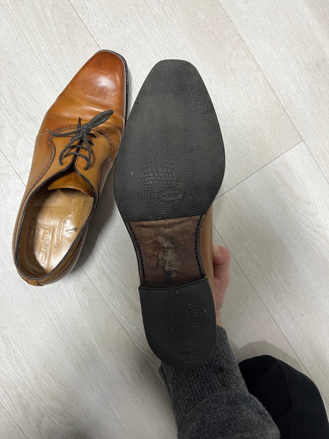 파티나 구두 카를로스 산토스 옥스포드 슈즈 상품이미지6