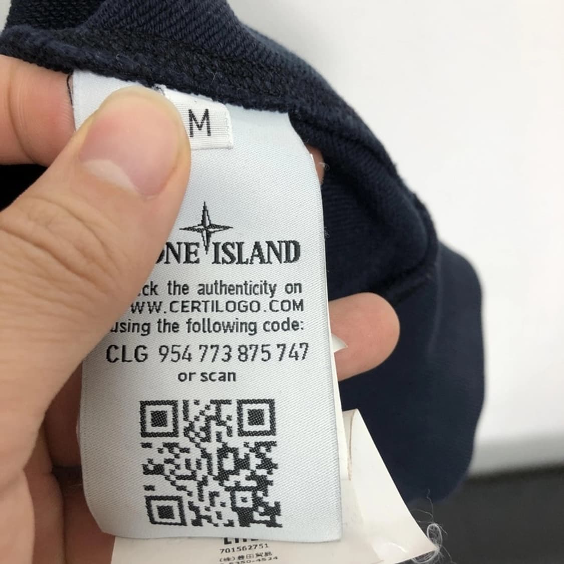 스톤아일랜드 정품 ss시즌 맨투맨 네이비 상품이미지5