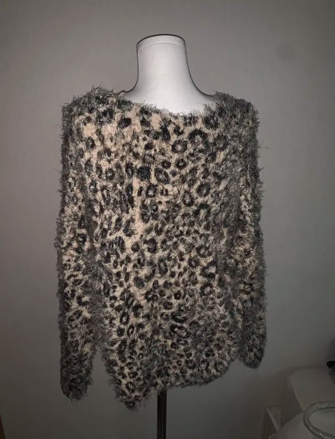 빈티지 레오파드 가디건 상품이미지2