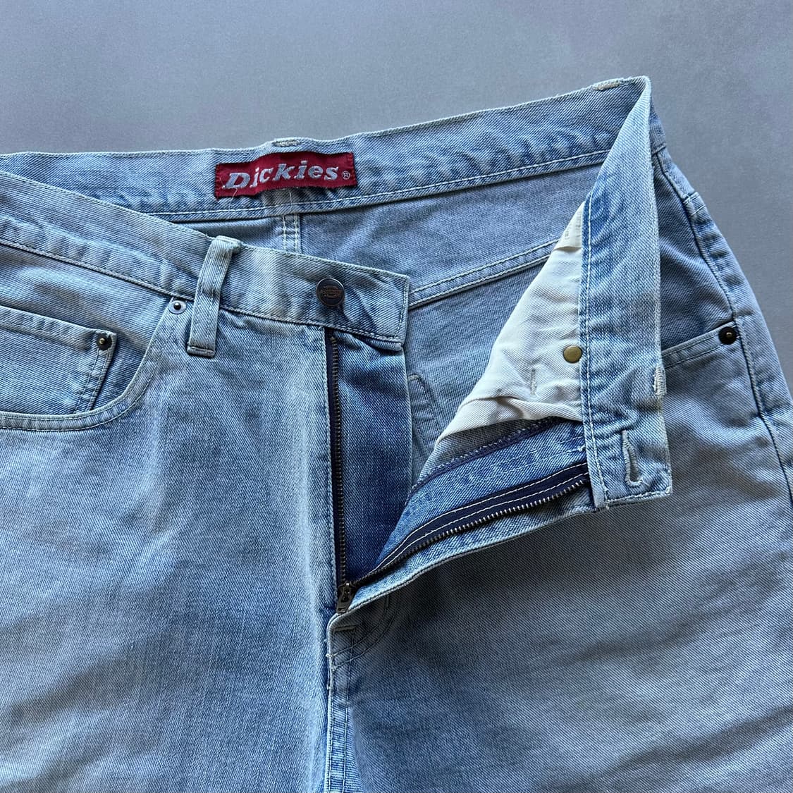 [XL]디키즈 연청 버뮤다 데님 팬츠 상품이미지6