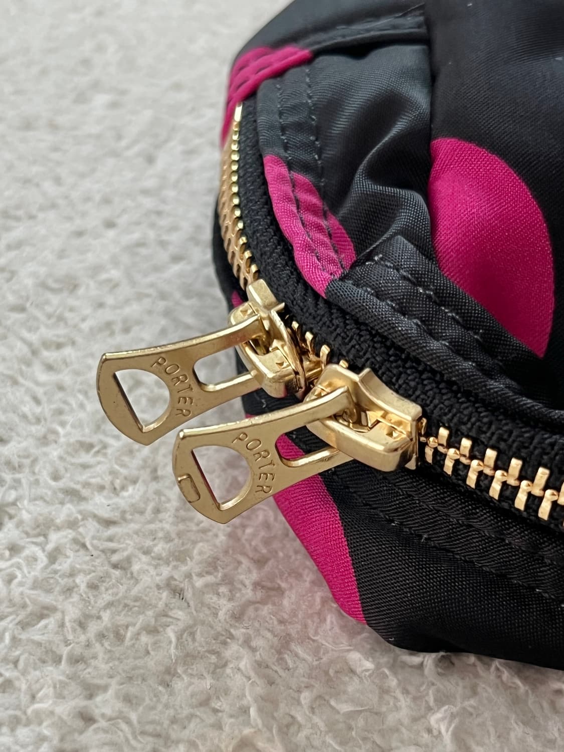 (데드스탁)포터x쿠사마야요이x엑스걸 핑크 도트 백 상품이미지7