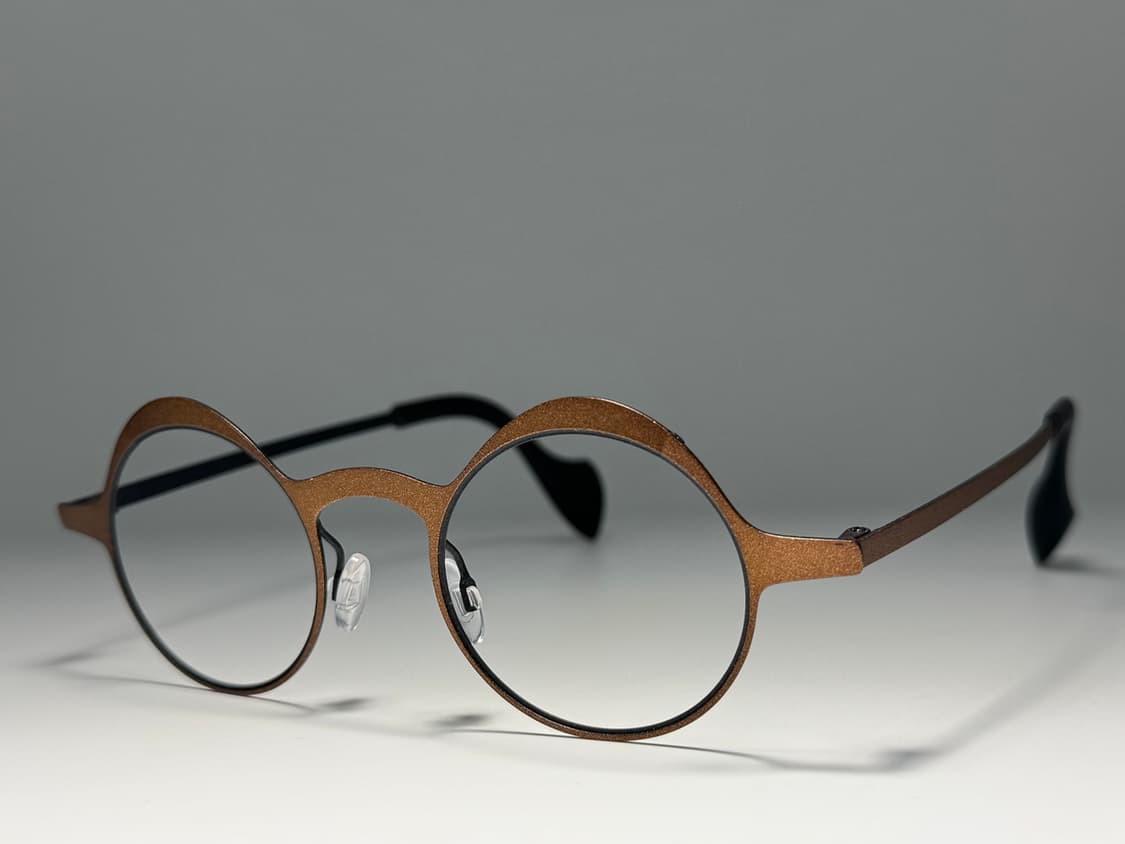 테오 벨기에 티타늄 안경 감독 디자이너 작가 예술가 개그맨 0072 상품이미지2