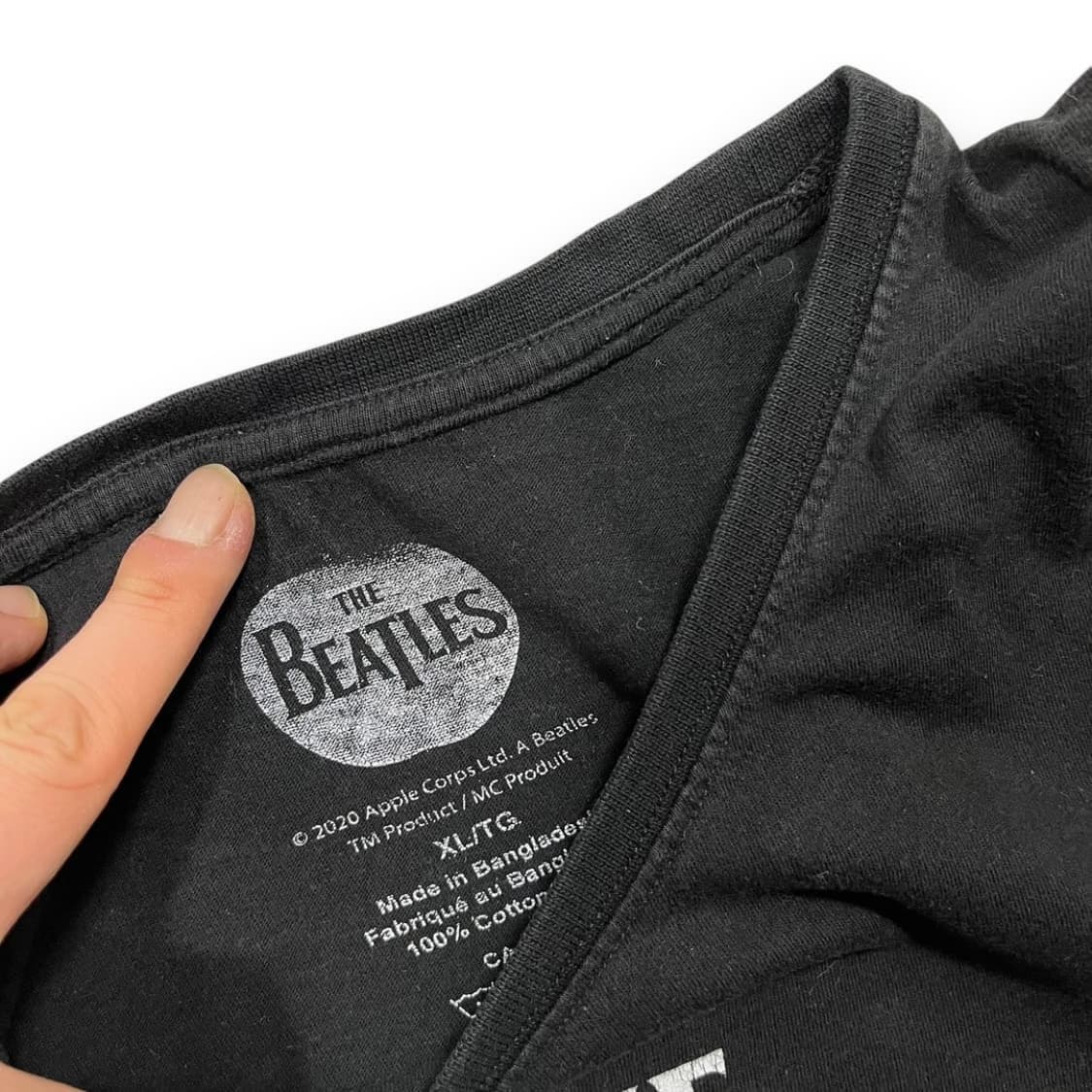 비틀즈 2020s 락밴드 애플 신호등 디스코스래피 반팔티 상품이미지4