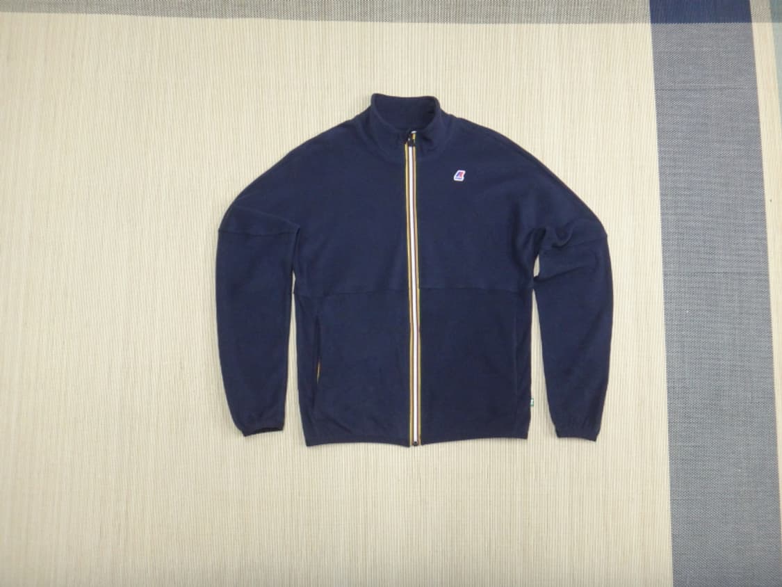 (M) 까웨 K WAY 르브레 공용 플리스 집업 네이비 상품이미지1