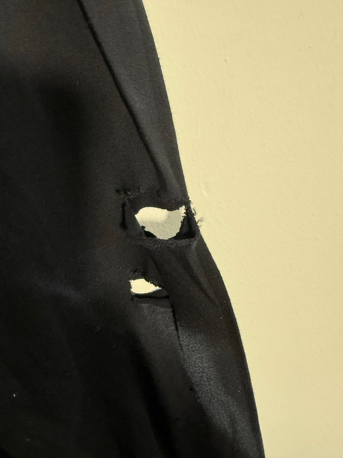 플라잉 버드 프린팅 다스트레스드 데미지 워싱 롱 슬리브  상품이미지10