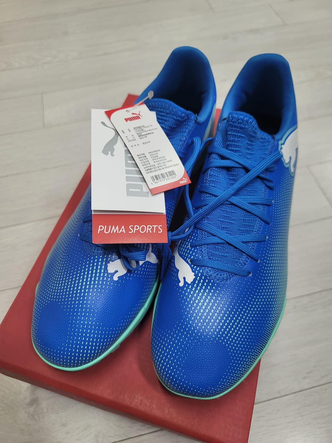 (285)푸마 풋살화 퓨처 7 플레이 TT[대전 직거래도 가능] 상품이미지10