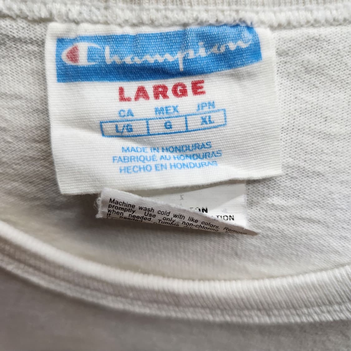 챔피온 빅로고 패치 롱슬리브 긴팔 L(M) 상품이미지5