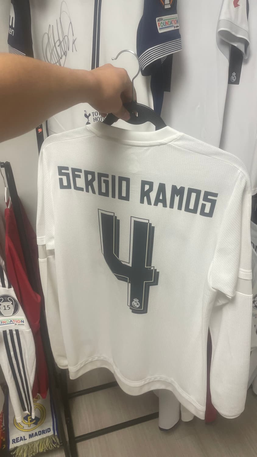 [택체 새상품 ] 15-16 레알마드리드 라모스 유니폼 상품이미지4