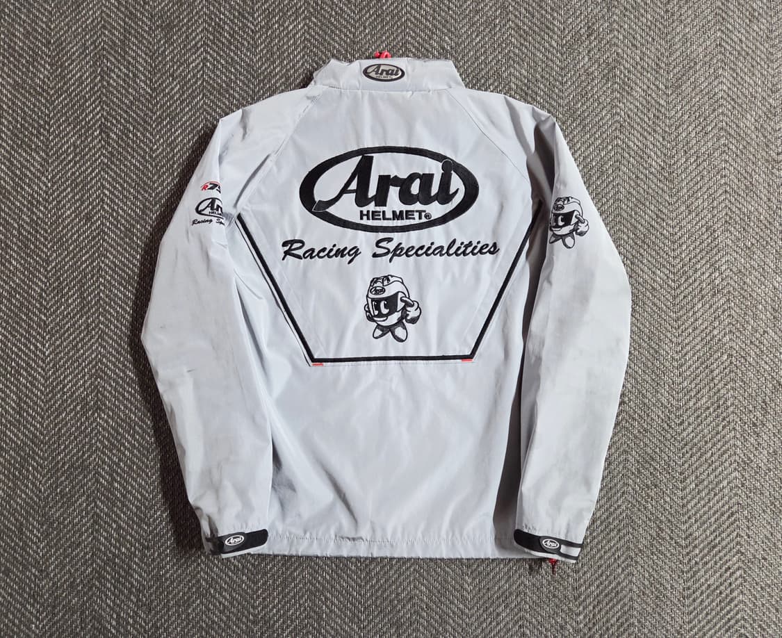 아라이 Arai 그레이 실버 구형 바람막이 상품이미지3