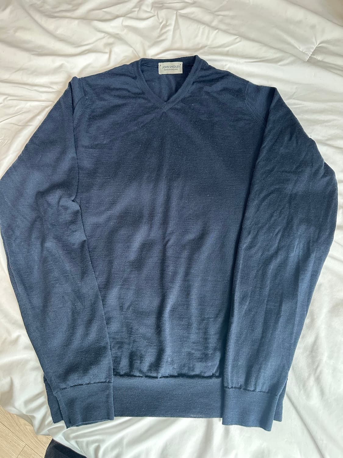 존스메들리 JOHN SMEDLEY GENOA V넥 L MIDNIGHT 상품이미지3