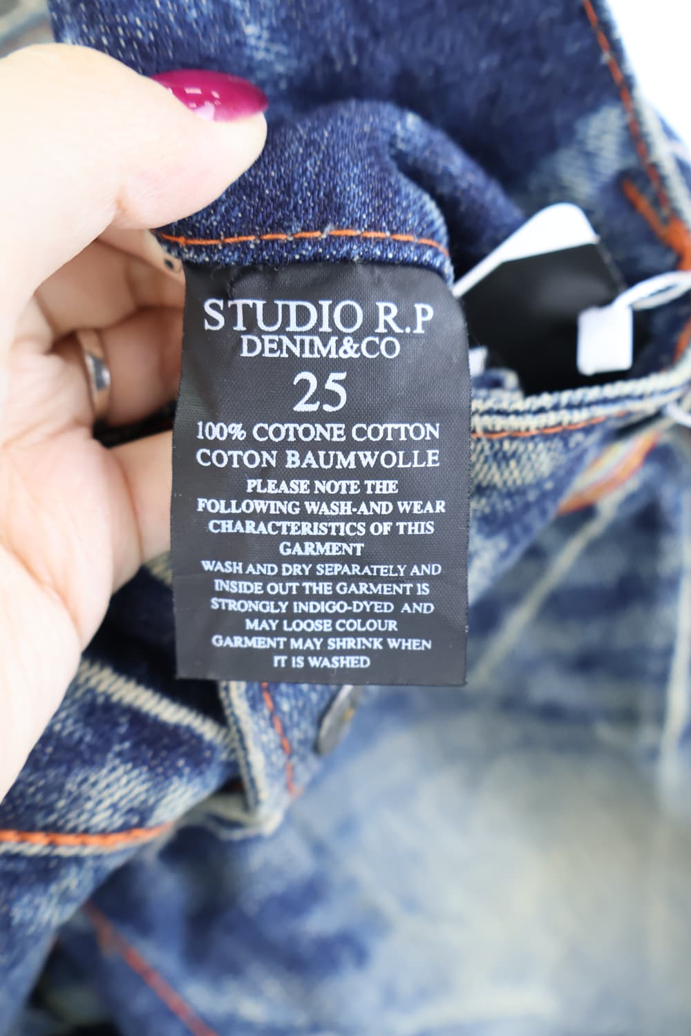 STUDIO R.P Detail Patch Jeans 상품이미지10