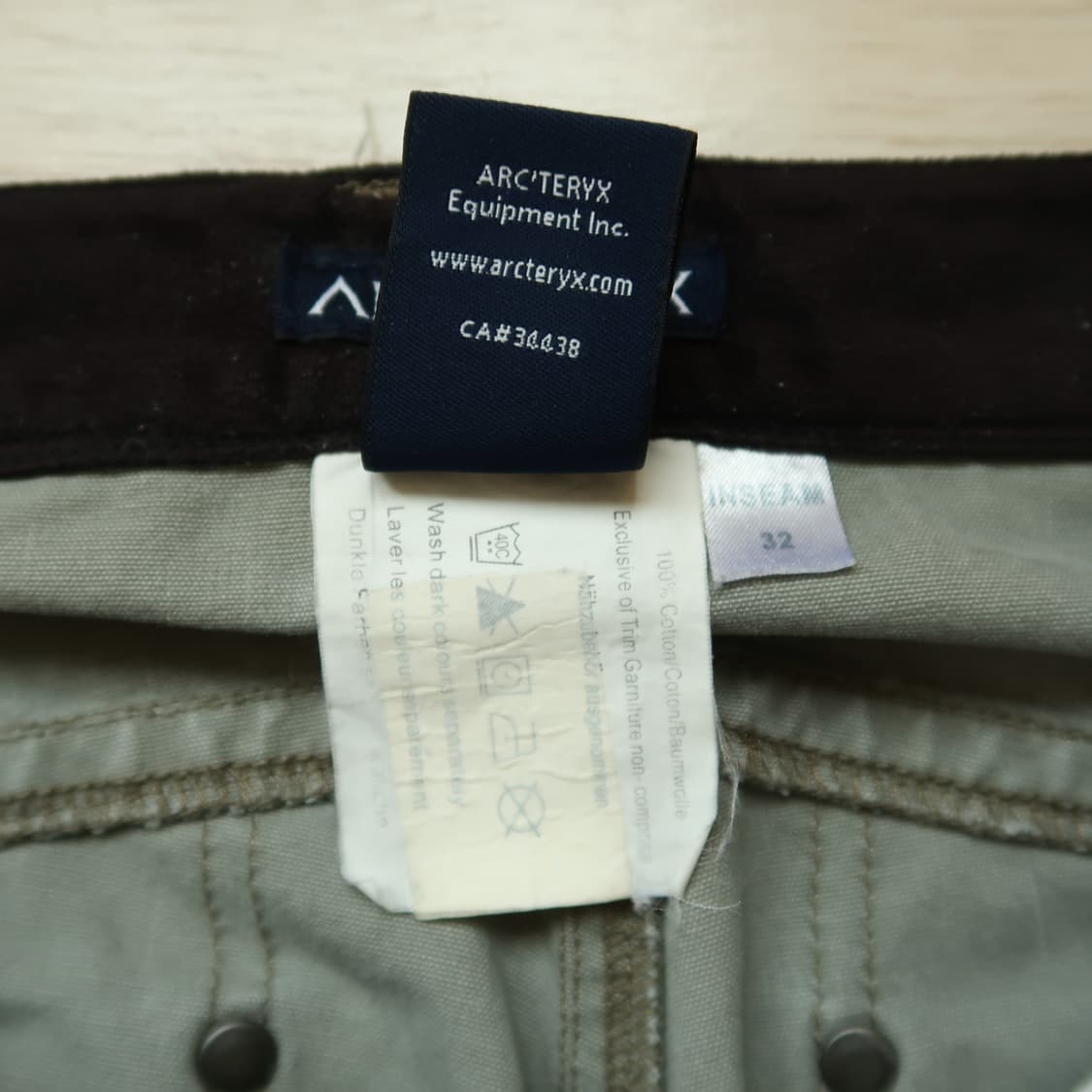 아크테릭스 카고 팬츠 상품이미지7