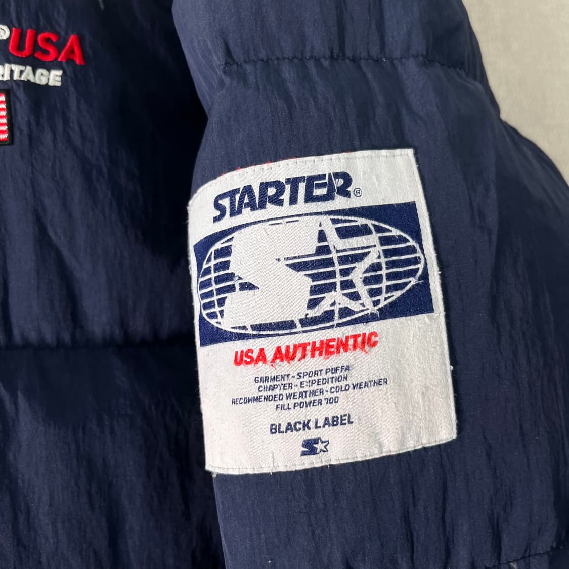 100 스타터 푸퍼 투톤 패딩 상품이미지6