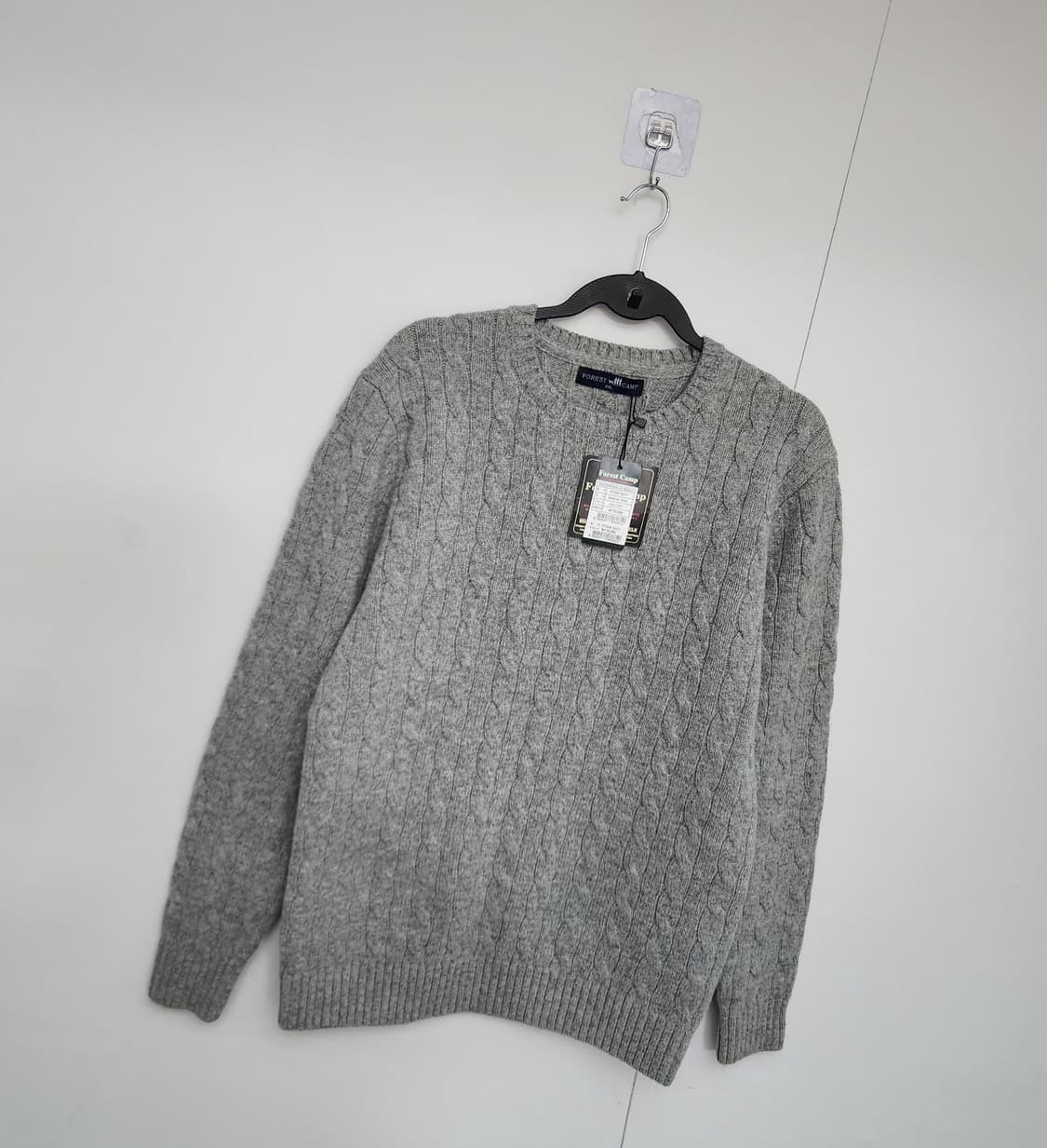 포레스트캠프 110 꽈배기니트 케이블니트. 새상품 상품이미지4