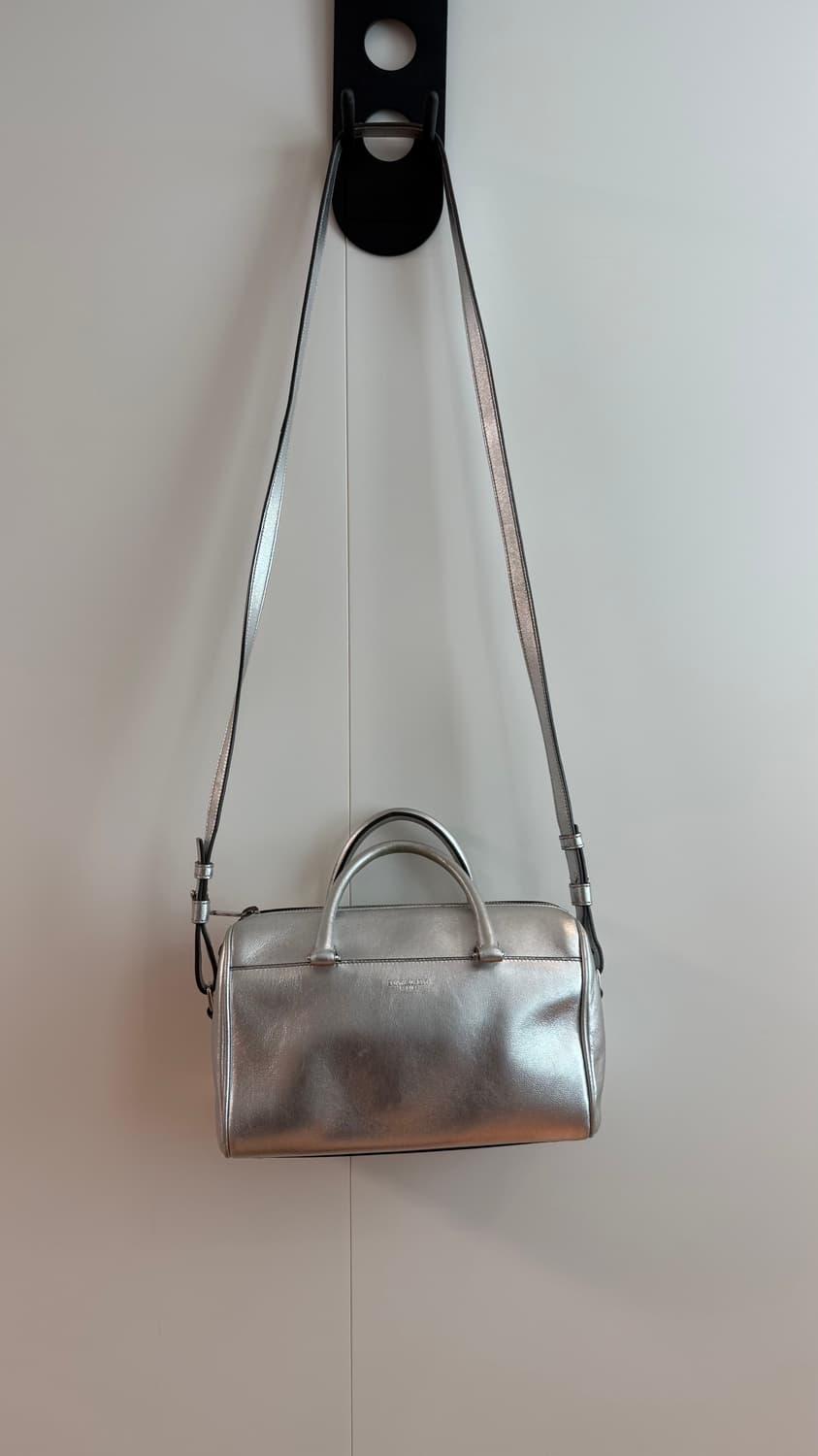 Saint Laurent 생로랑 더플백 실버 미니 23cm   상품이미지8