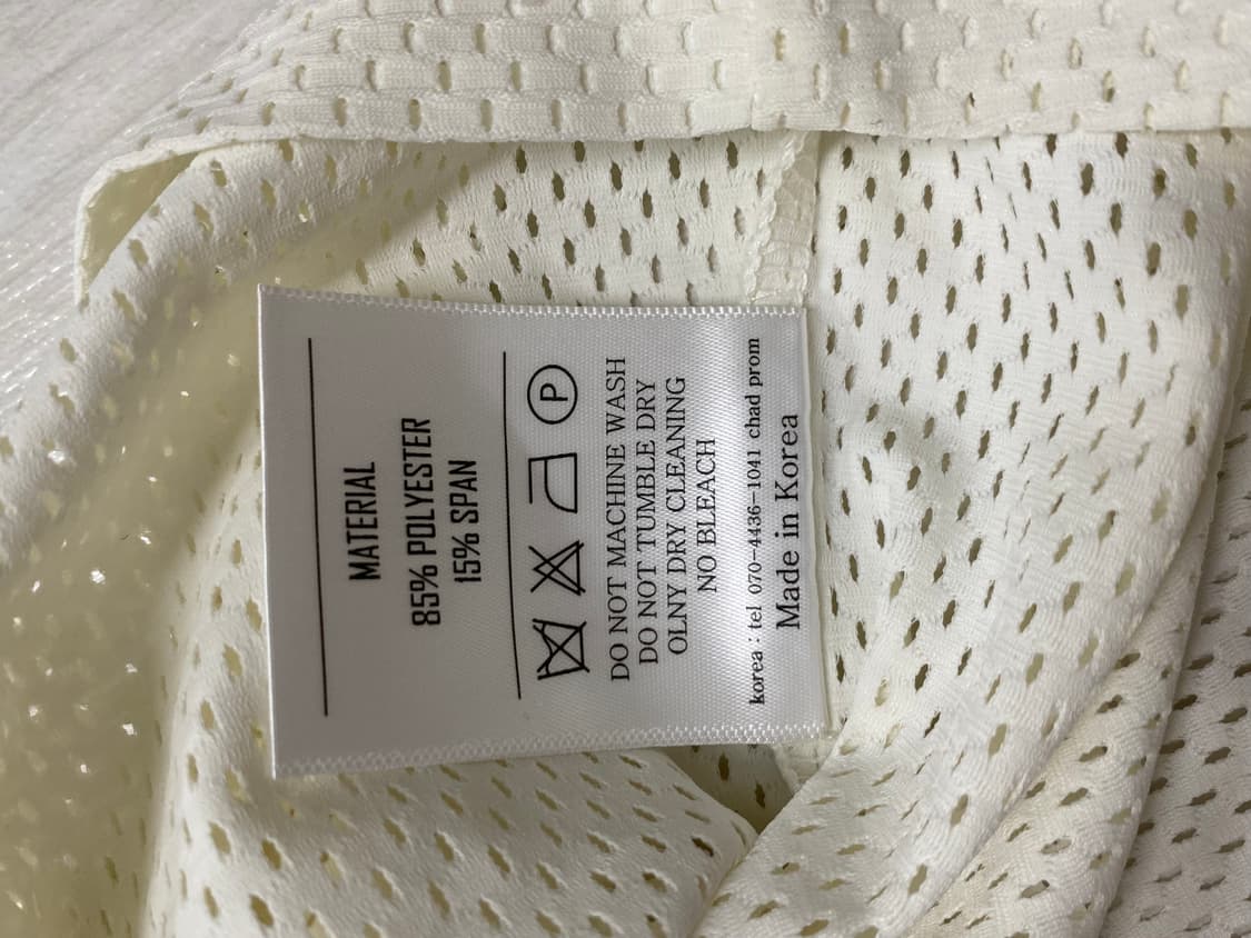 채드프롬 매쉬 민소매 Free 상품이미지3