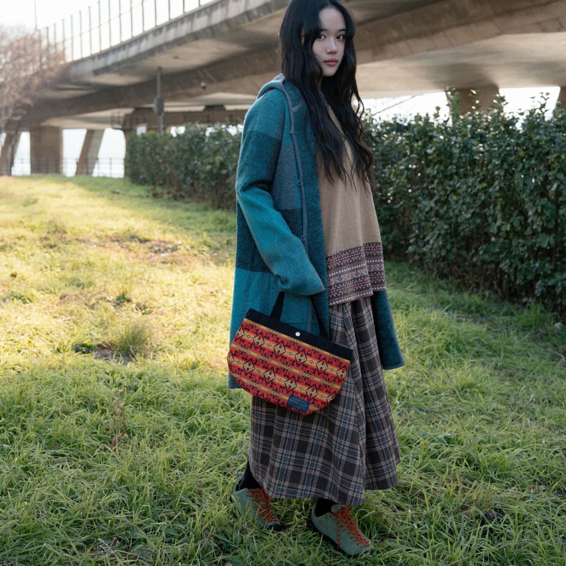 [PENDLETON] 서프 미키 에스닉 패턴 토트백 상품이미지9