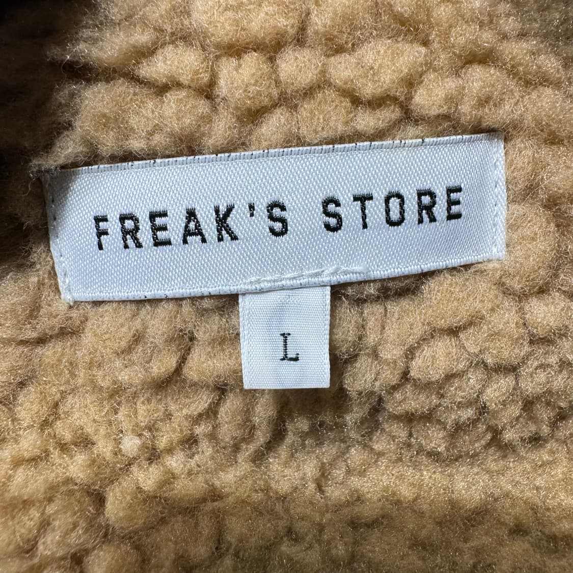 프릭스스토어 레더 무스탕 블랙 ( L/OLD-8236 ) 상품이미지5