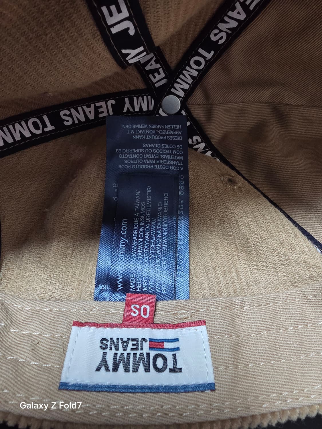 타미진스 코듀로이 볼캡 베이지색 상품이미지8