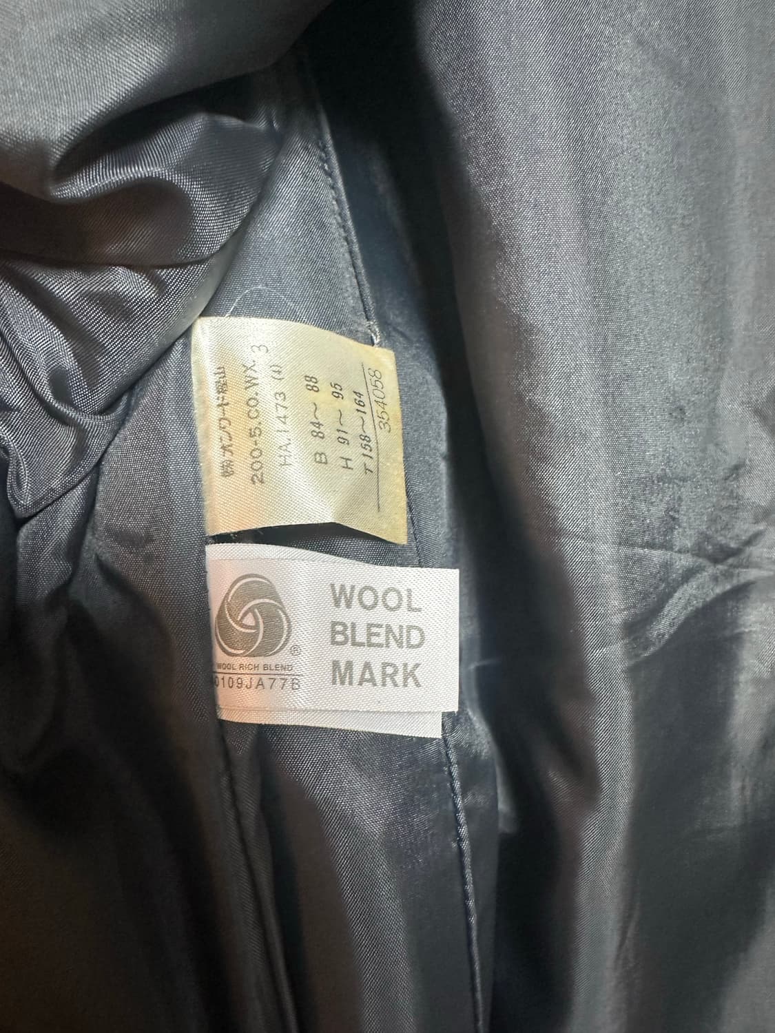 빈티지 울 코트 상품이미지4