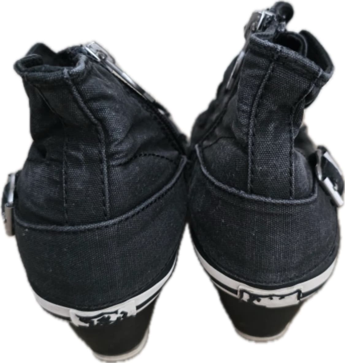 아쉬 스니커즈 웨지힐 블랙 36 37 상품이미지4