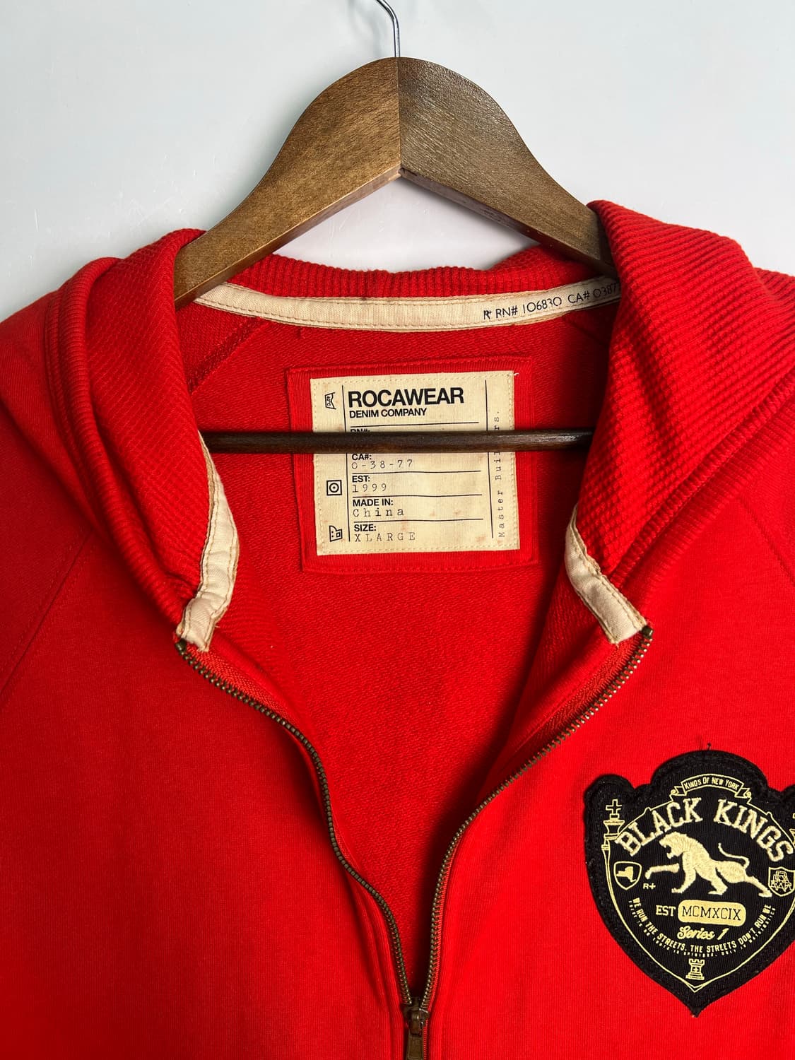 ROCAWEAR 레드 후드집업  상품이미지2