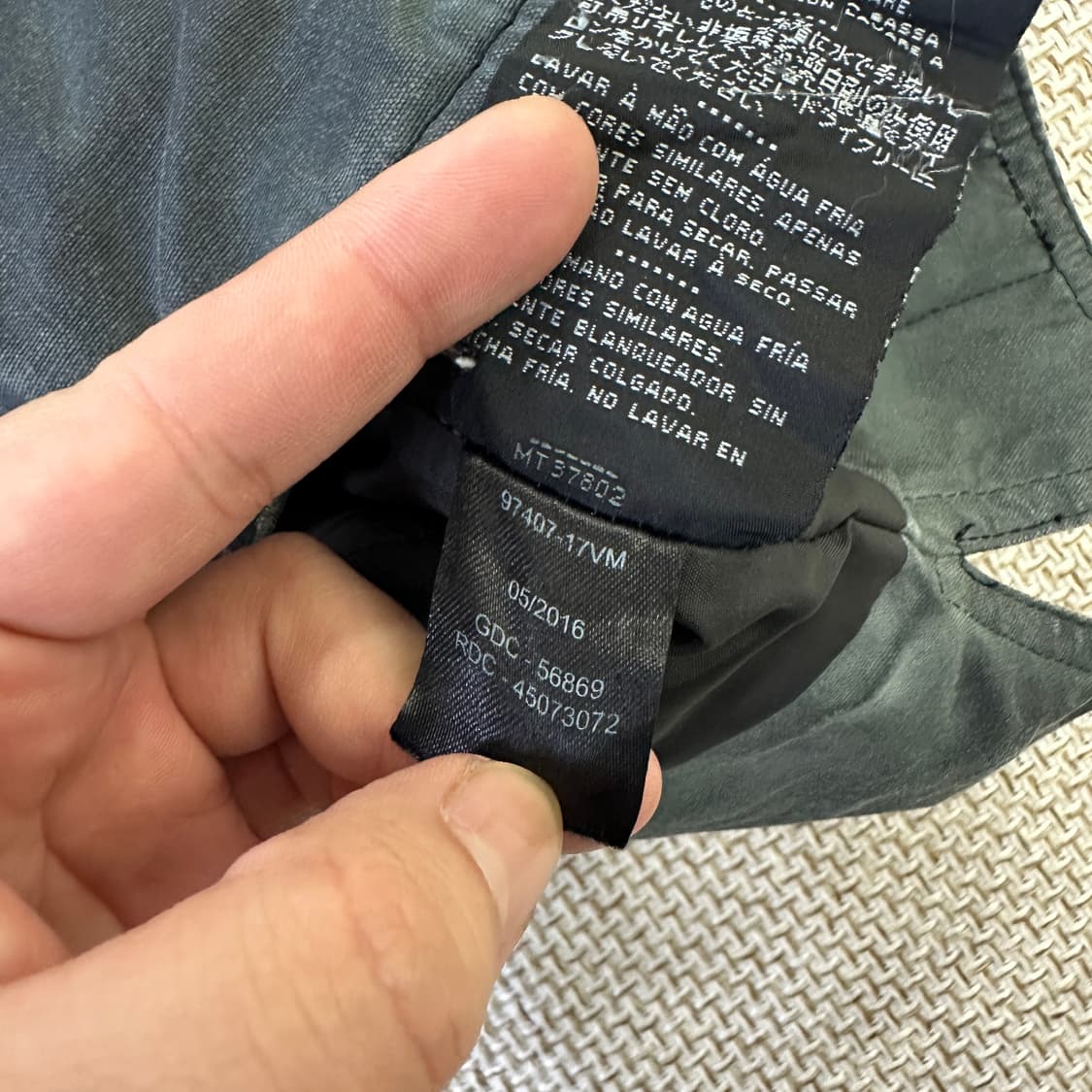 M 할리데이비슨 캔버스 조끼 0424D 상품이미지3