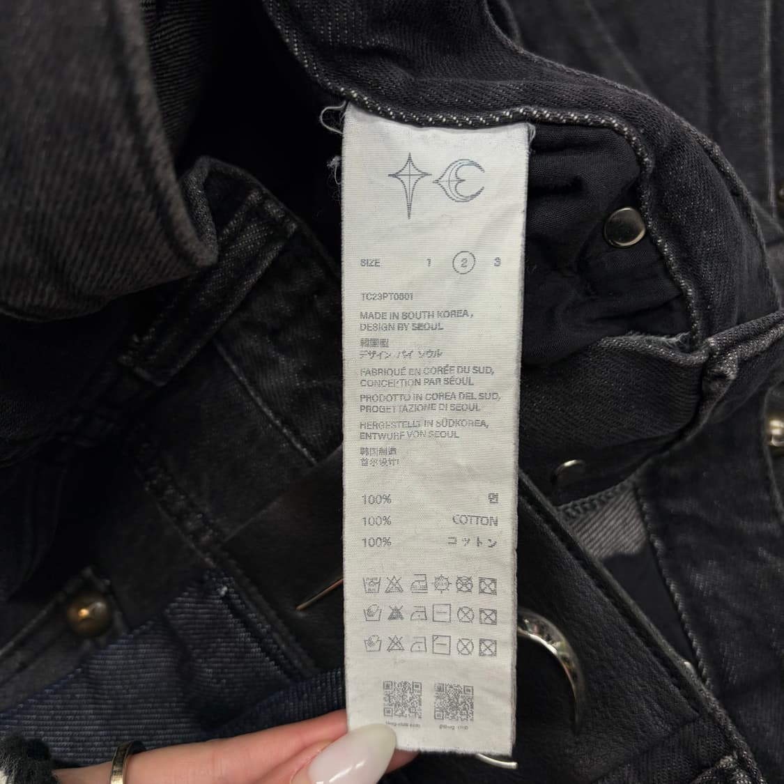 Thugclub 떠그클럽 용기사 풀스터드 데님팬츠 2 상품이미지9