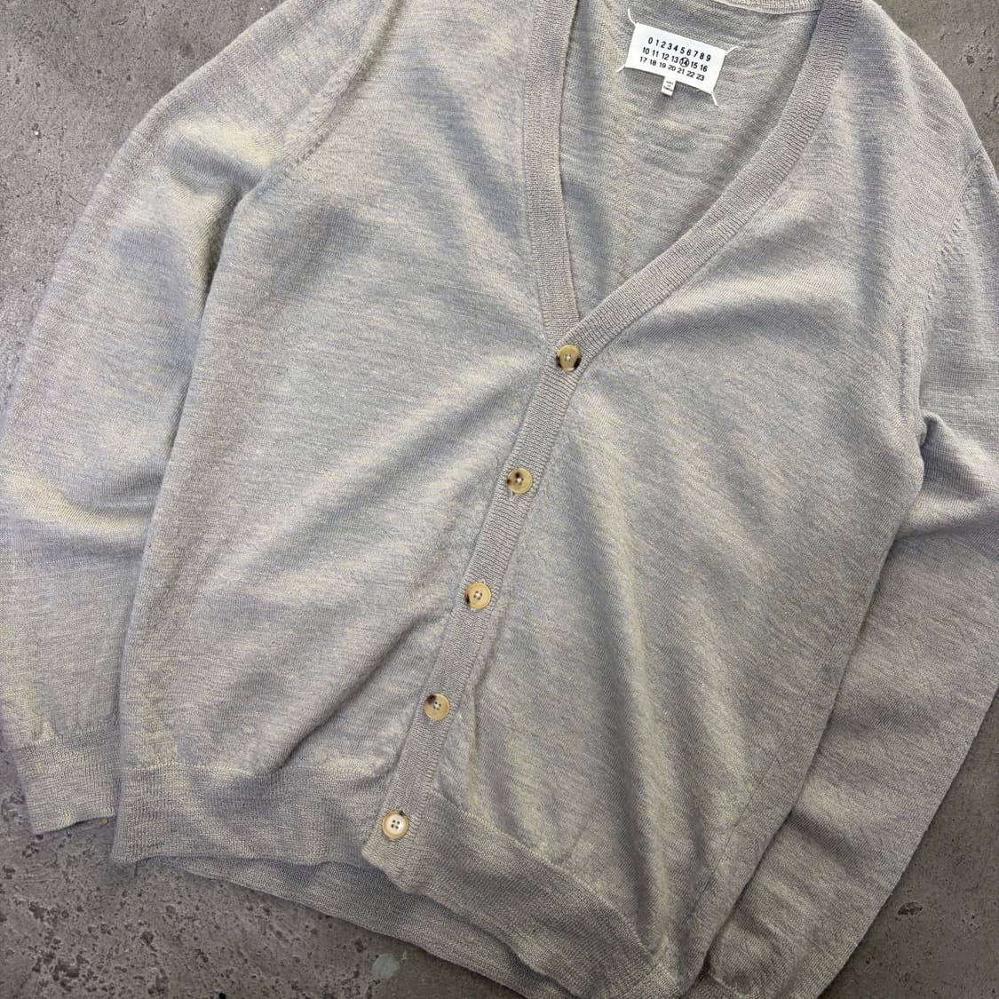 마르지엘라 엘보패치 가디건[2265] 상품이미지4