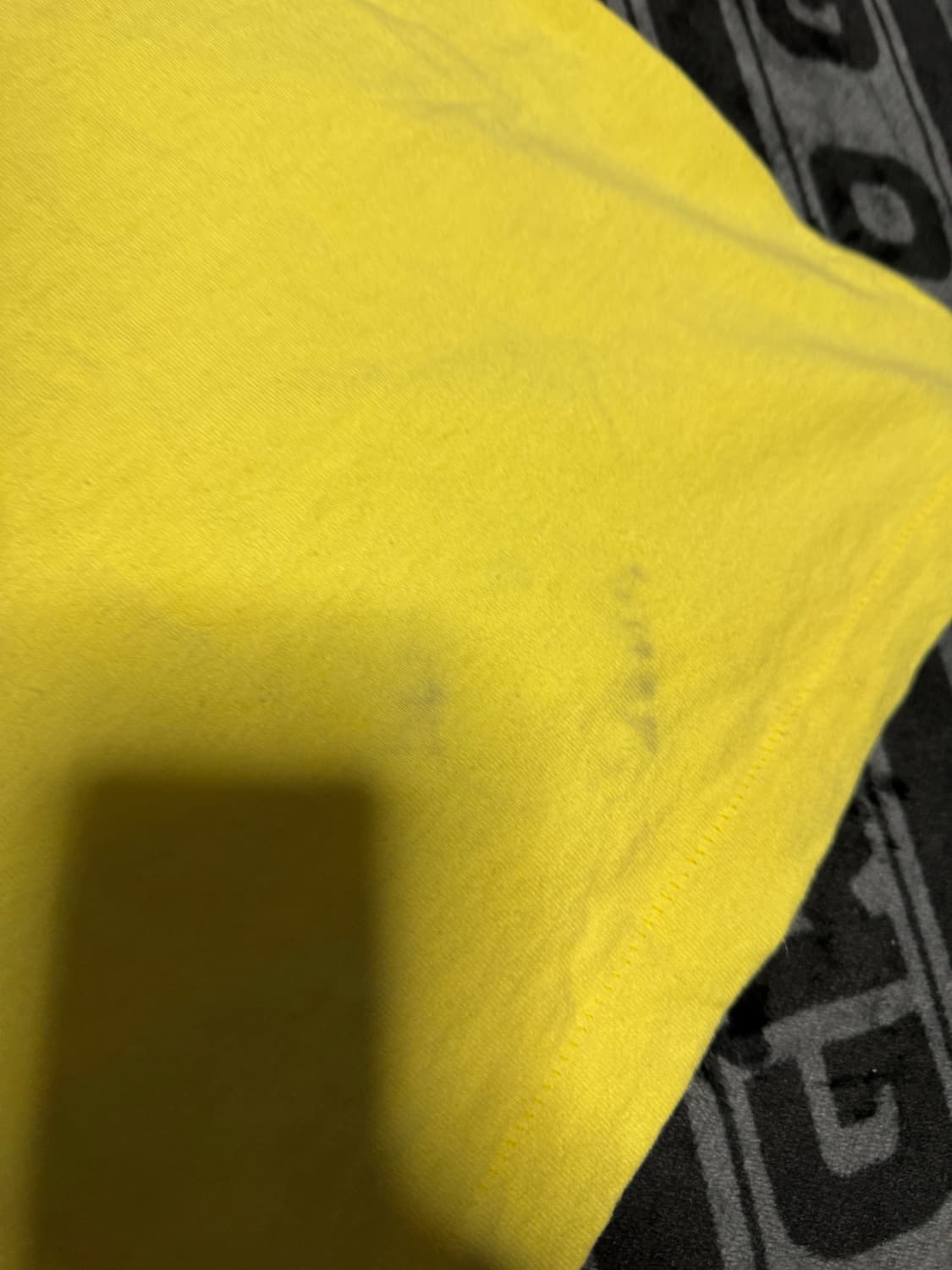 싱글 스티치 티셔츠 옐로우 상품이미지8