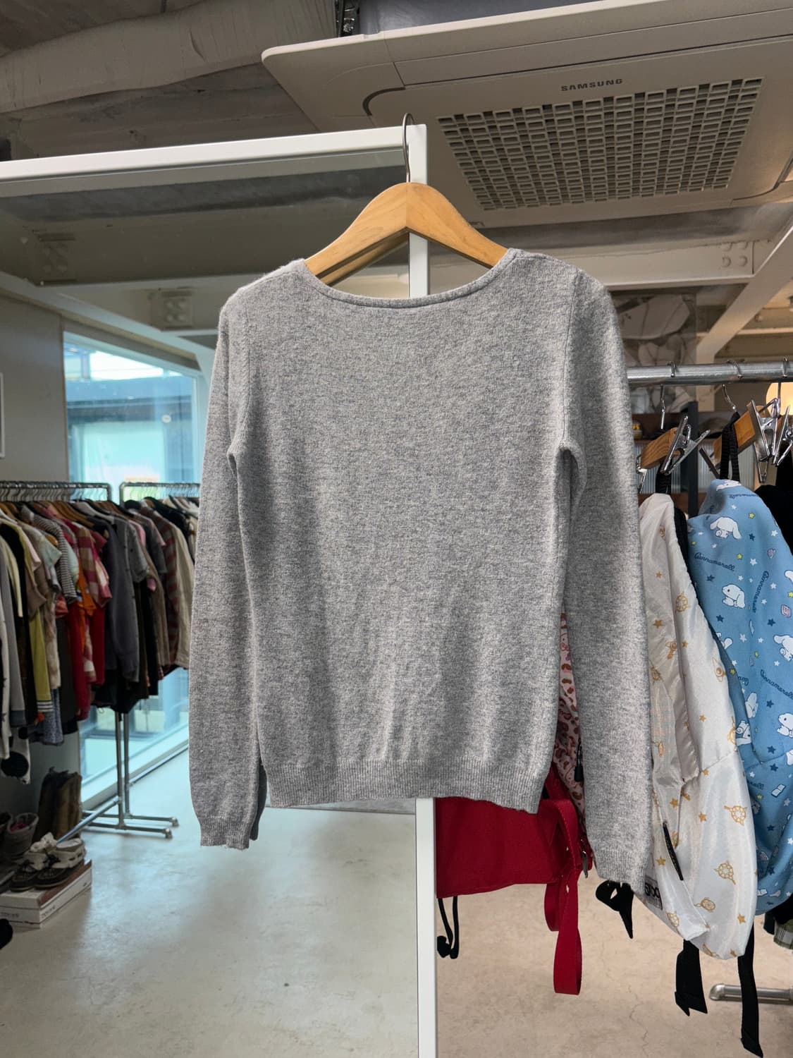 Cynthia Rowley 아가일 하트 니트 상품이미지4