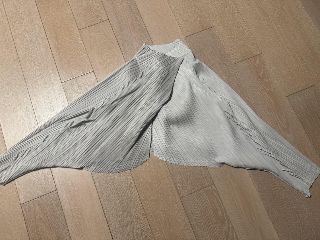 이세이미야케 러플 볼레로 가디건 상품이미지4