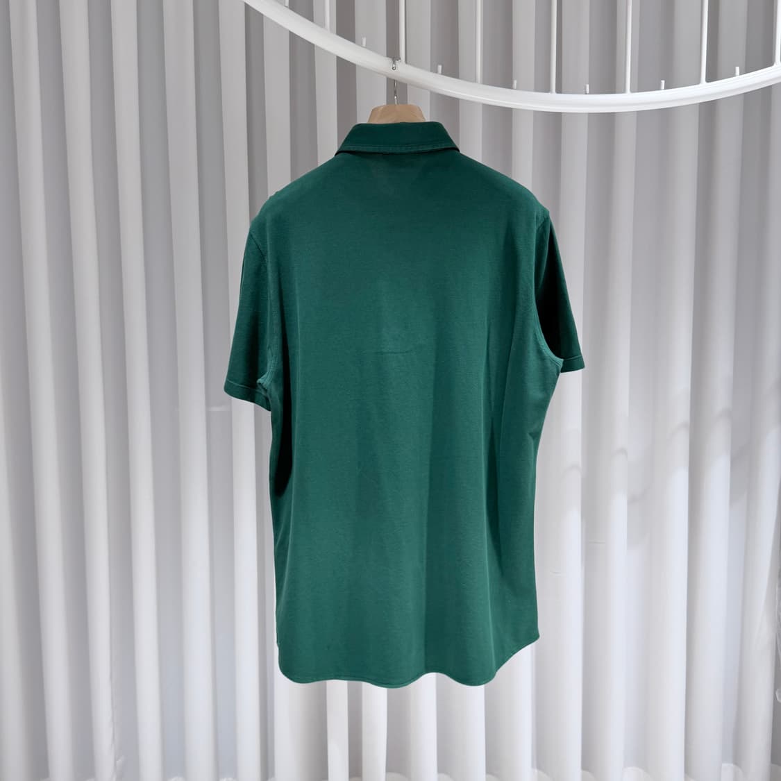 (A+/XL) / 로로피아나 레귤러 핏 폴로 카라 반팔 티셔츠 그린 상품이미지6