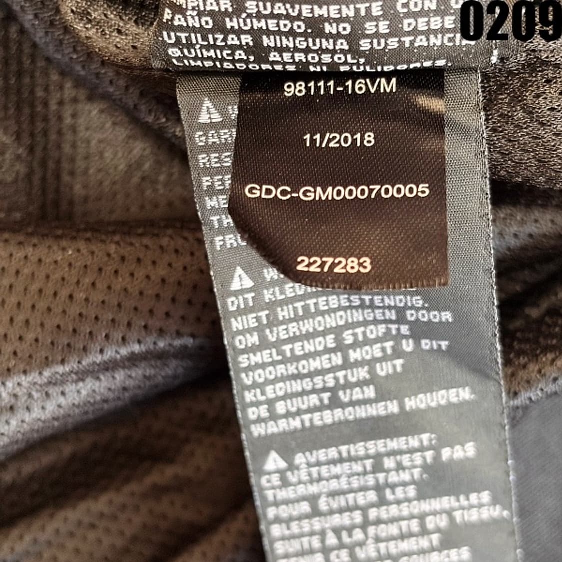 할리데이비슨 레이싱 자켓 L 0209 상품이미지8