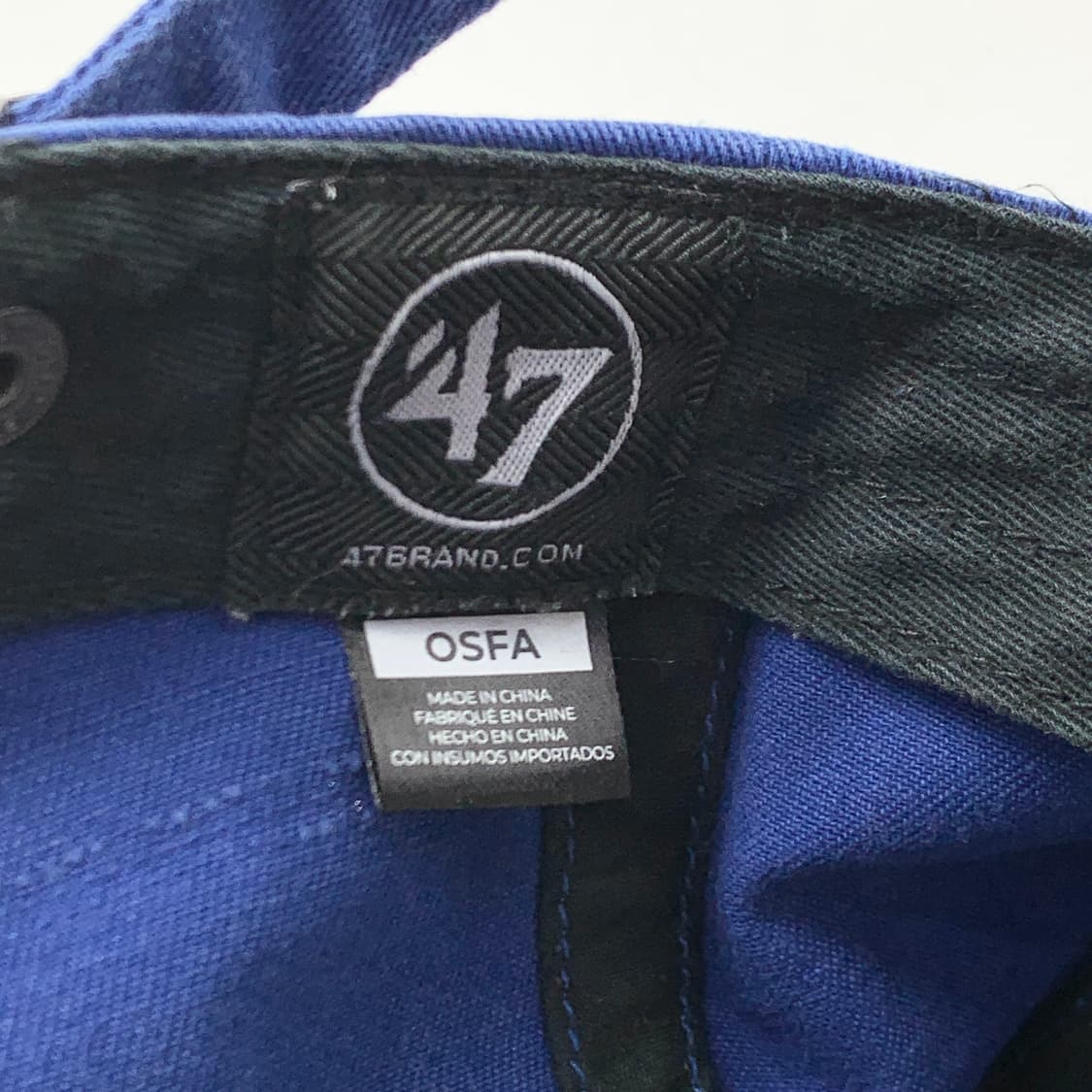 [OS/정품] 47brand 블루 남여공용 볼캡모자
 상품이미지6