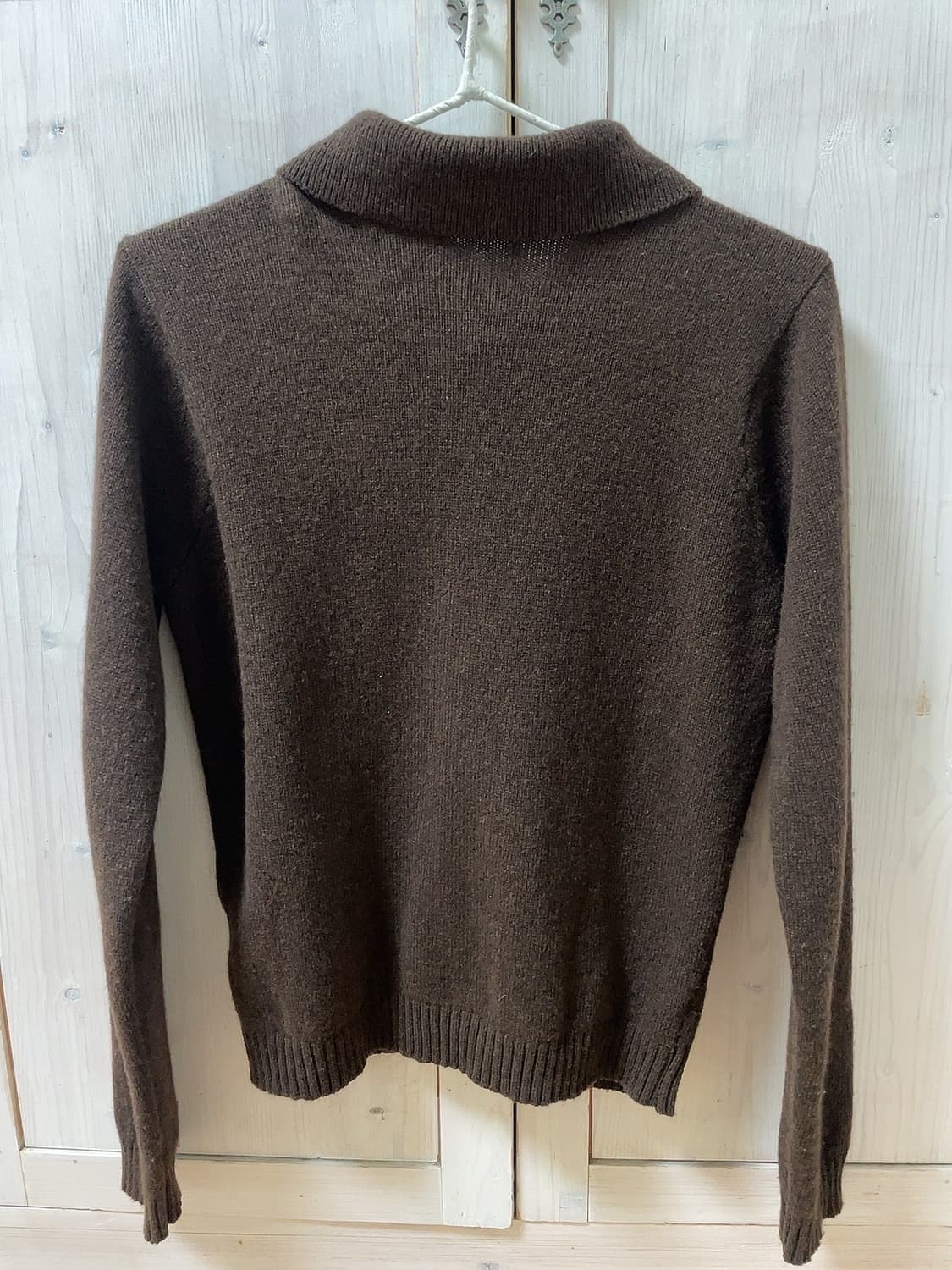 브랜디멜빌 브라운 울 카라 가디건 상품이미지4