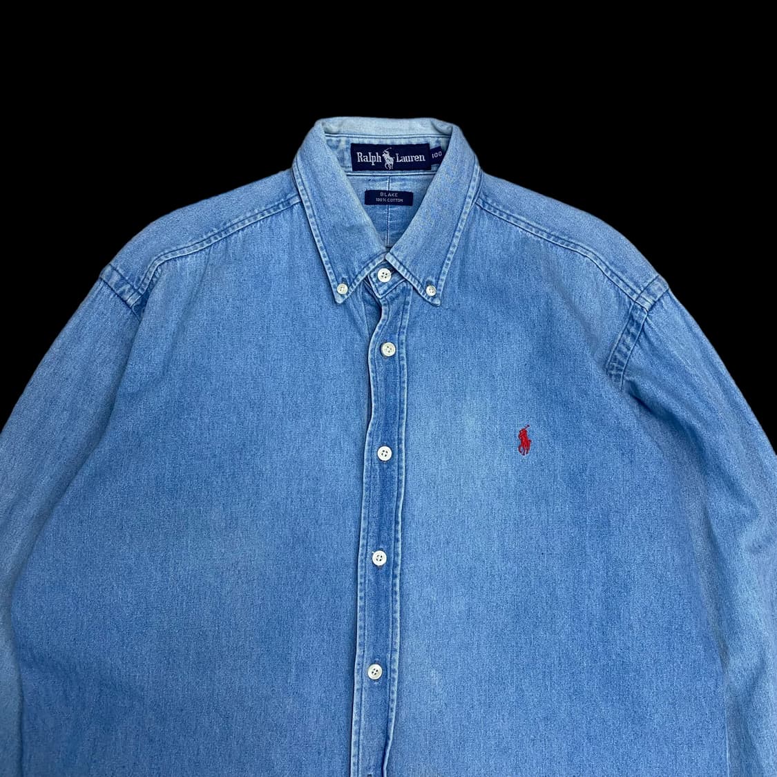 폴로 데님 셔츠 상품이미지2