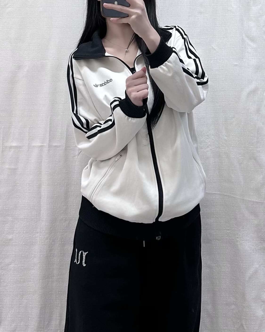 아디다스 베켄바우어 흰검 트랙탑 져지 상품이미지2