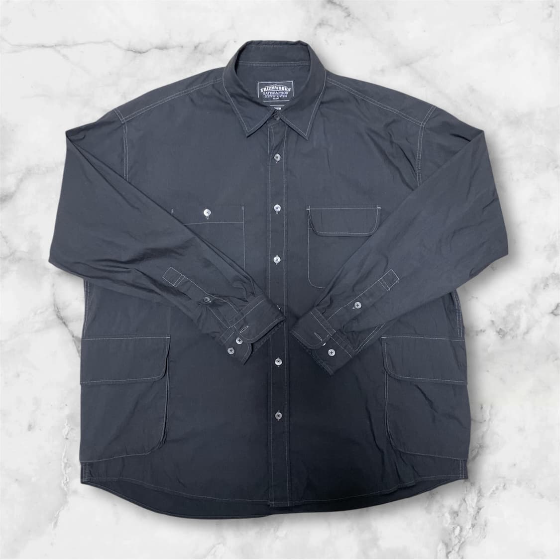 프리즘웍스 - 블랙 셔츠 상품이미지1