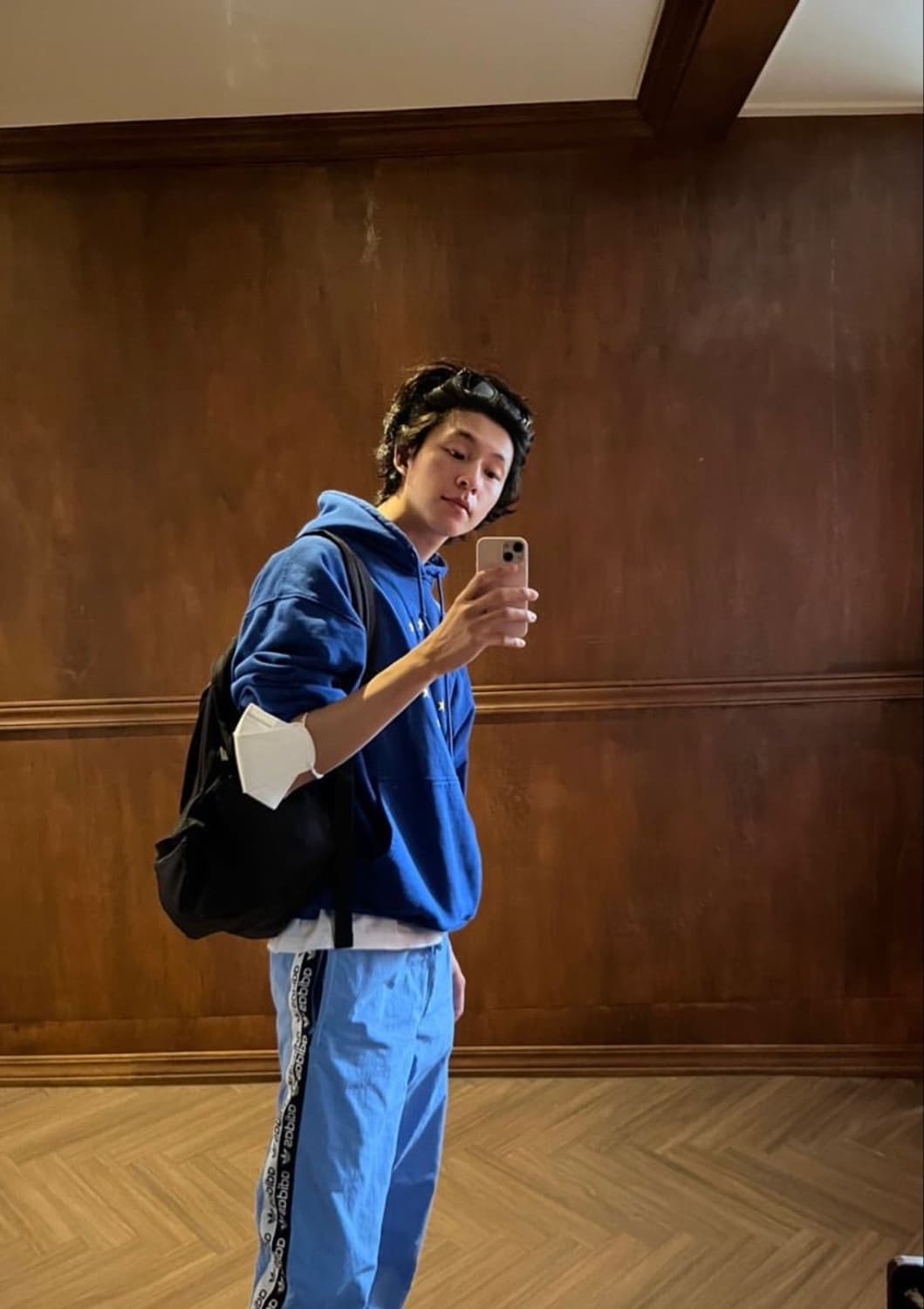 [XL] 수베니어 오피셜 유로 후드 블루 미개봉 새상품 상품이미지2