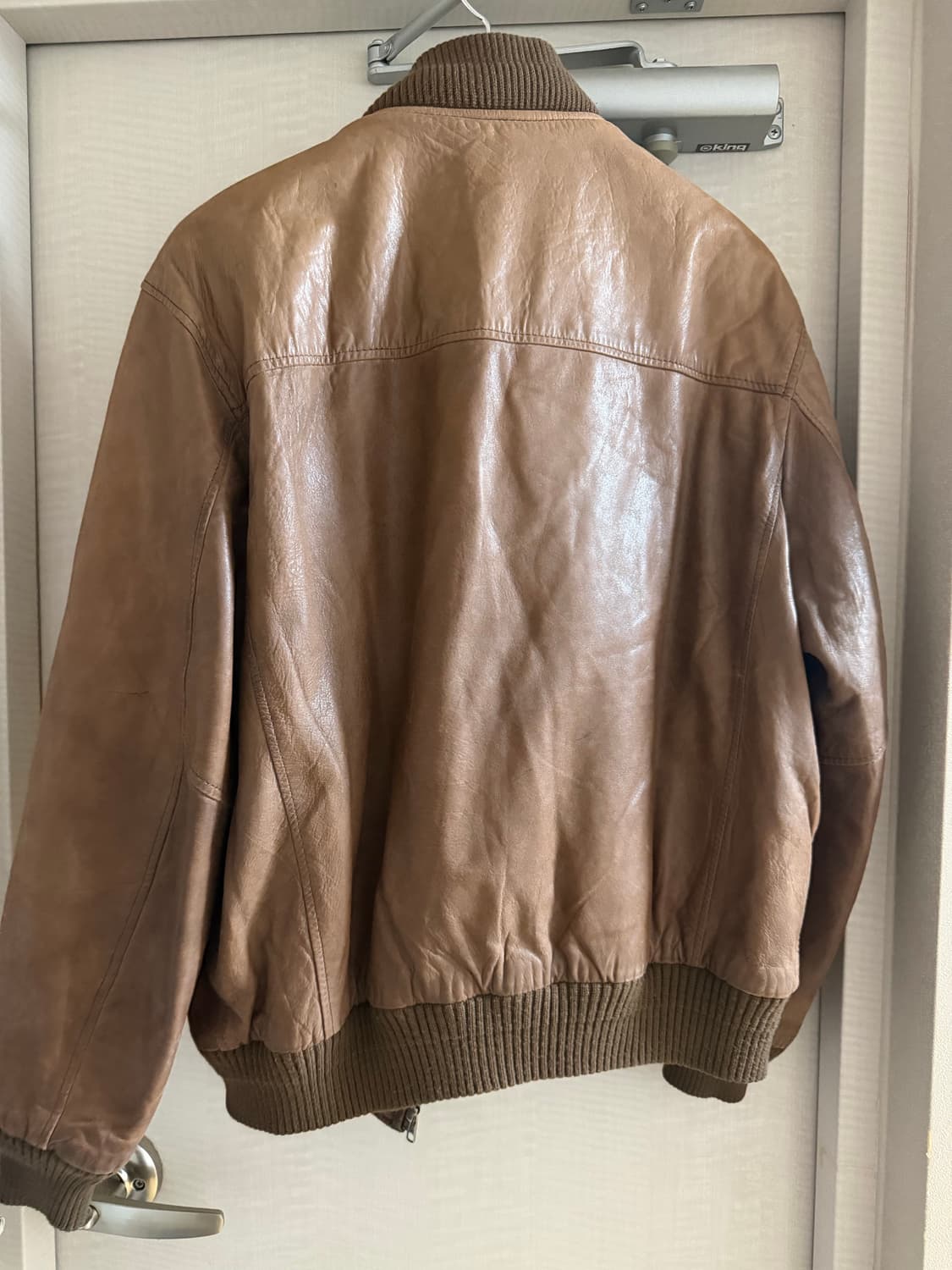 90s 빈티지 레더봄버자켓 상품이미지2