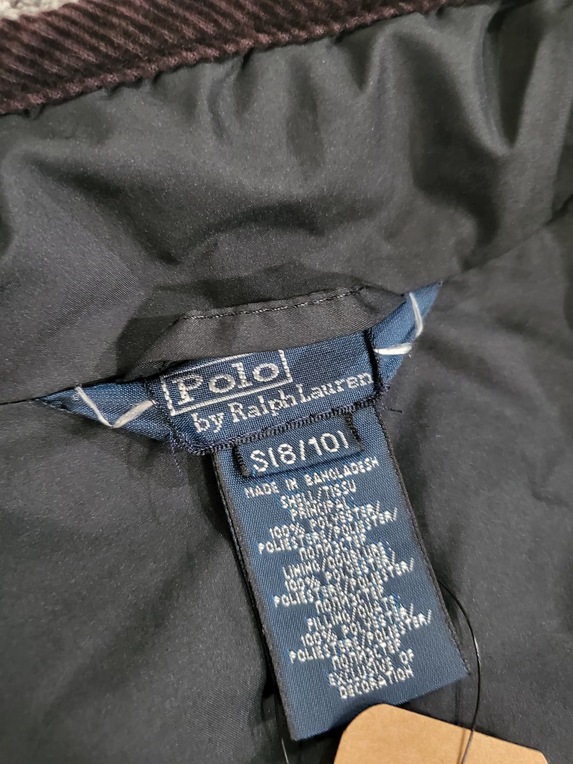폴로Polo Ralph Lauren 퀄팅 자켓 S(8/10세) 상품이미지3