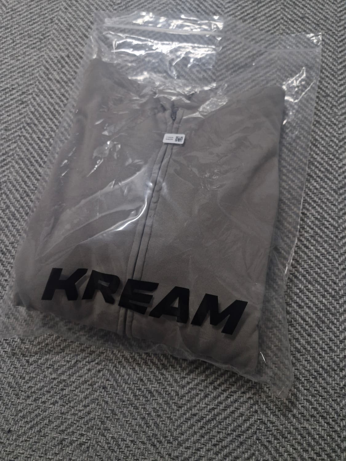 (미시착 새상품) 이지 YEEZY 후드집업 그레이 XL 상품이미지2