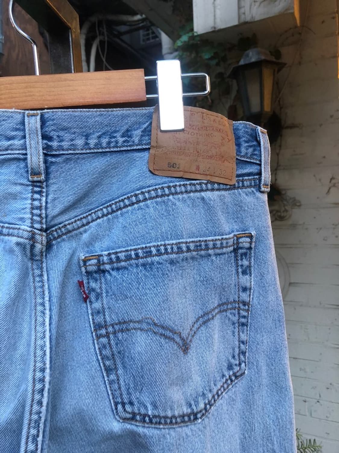 리바이스 501 빈티지 디스트로이드 데님 상품이미지8