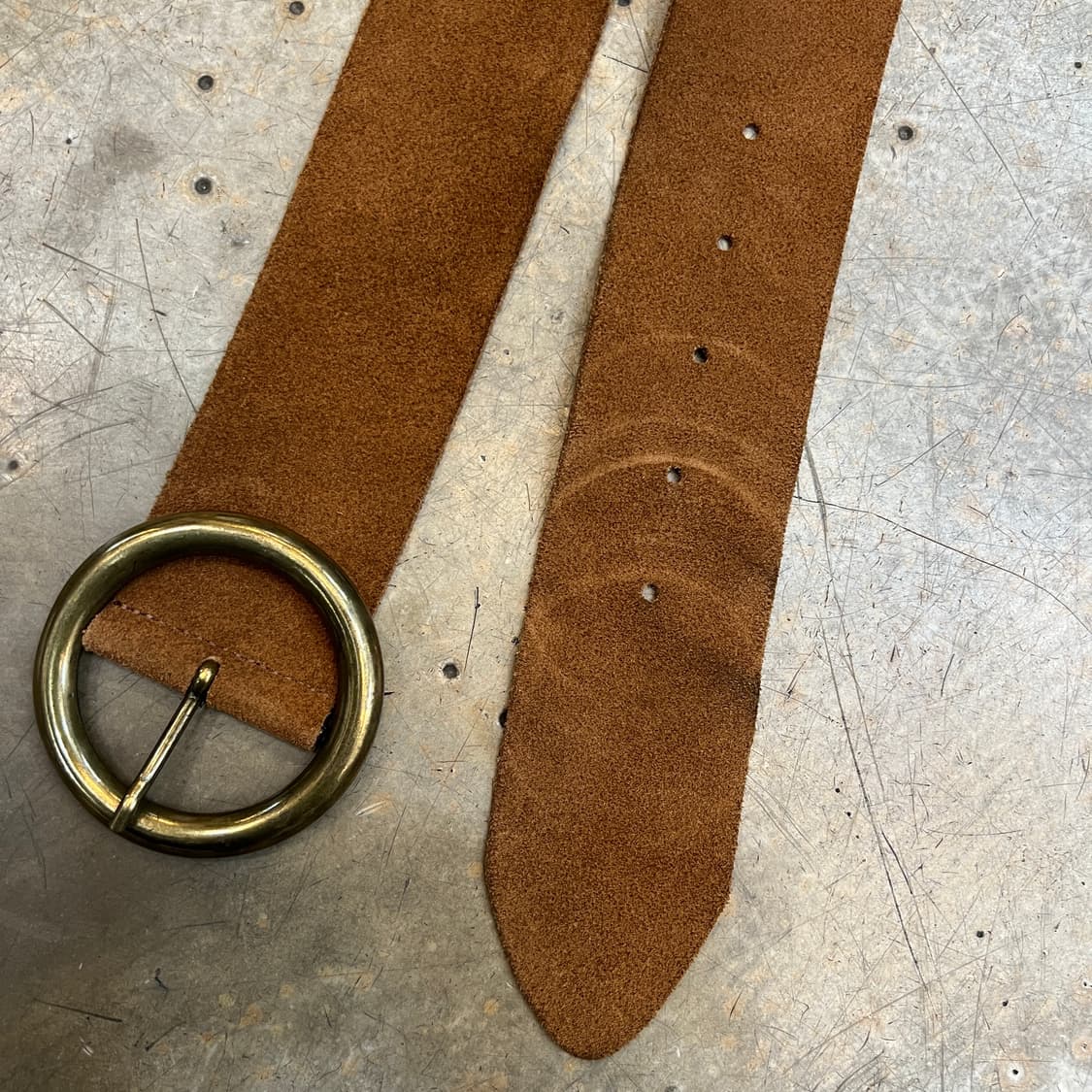 agnes.b 스웨이드 벨트 상품이미지3